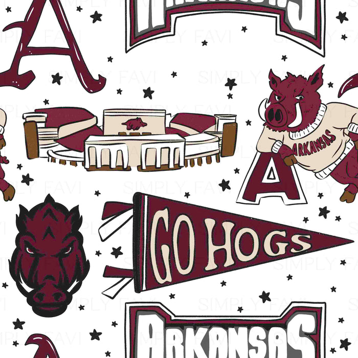 Arkansas Hogs