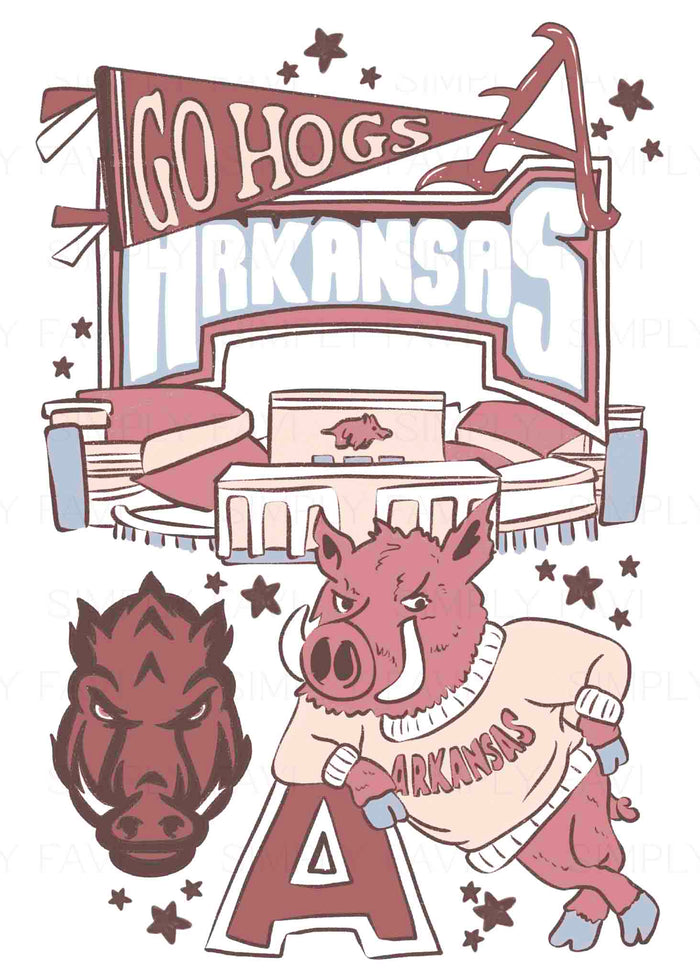 Arkansas Hogs