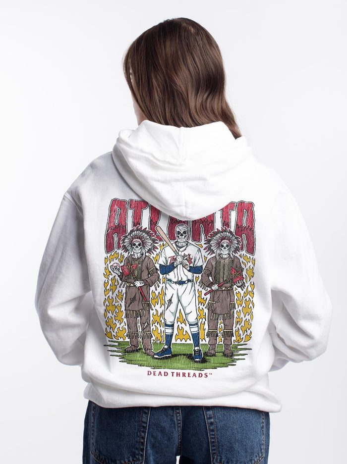 ATLANTA BASEBALL - HOODIE – Hoodie – Dead Threads Apparel