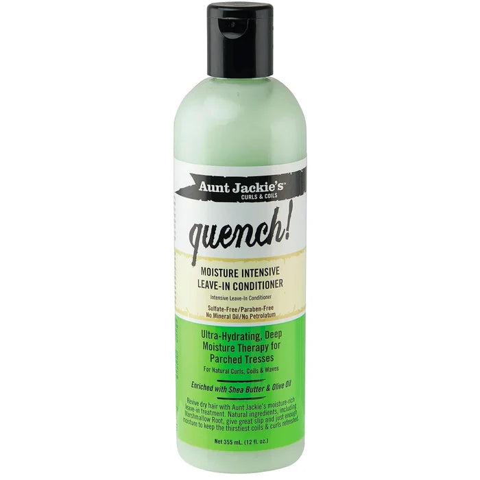 Aunt Jackie's Curls & Coils Quench! Moisture Intensive Leave-In Conditioner 12oz
