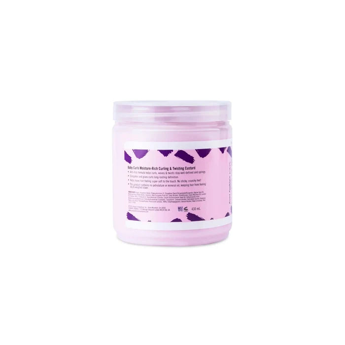 Aunt Jackie's Kids Curls & Coils Baby Curls Moisture Rich Curling & Twisting Custard 15oz