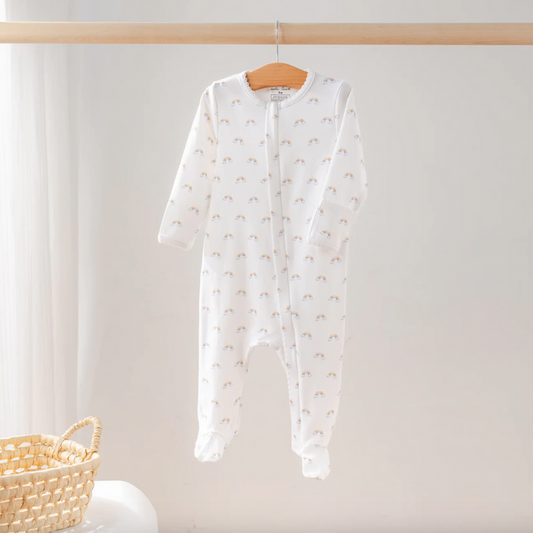 Baby Basics: Baby Basics: Rainbow Bliss Organic Cotton Baby Pajama