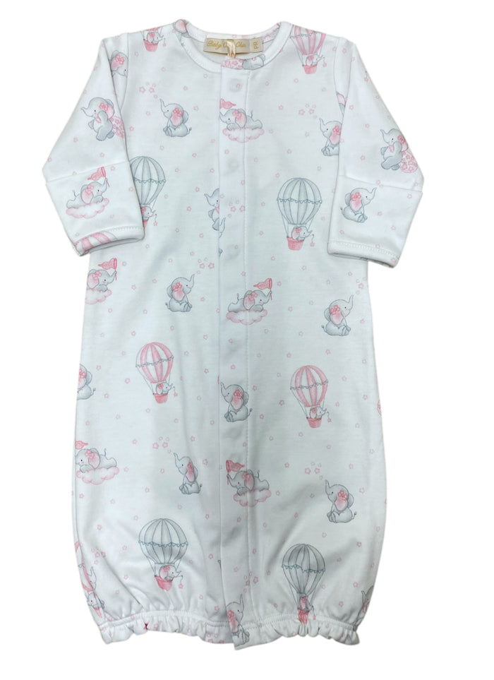 Baby Club Chic-Dreamy Air Balloons Pink Printed Converter Gown