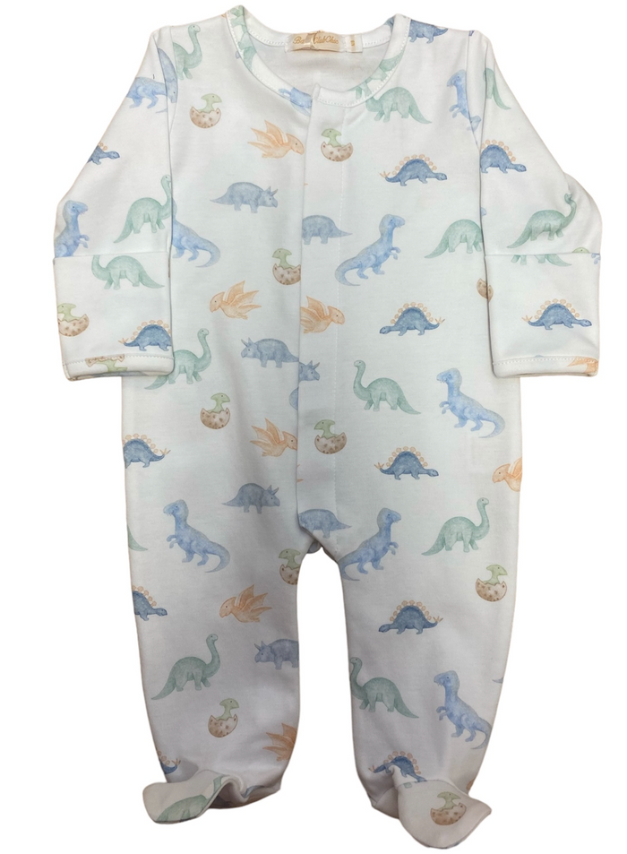 BABY DINO FOOTIE- BABY CLUB CHIC