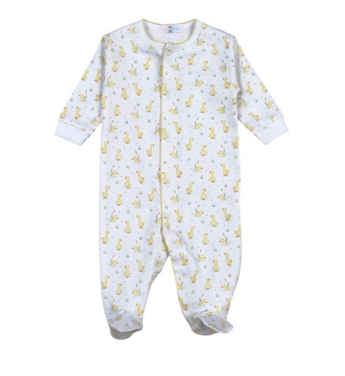 Baby Loren-Baby Ducks in the Pond Footie