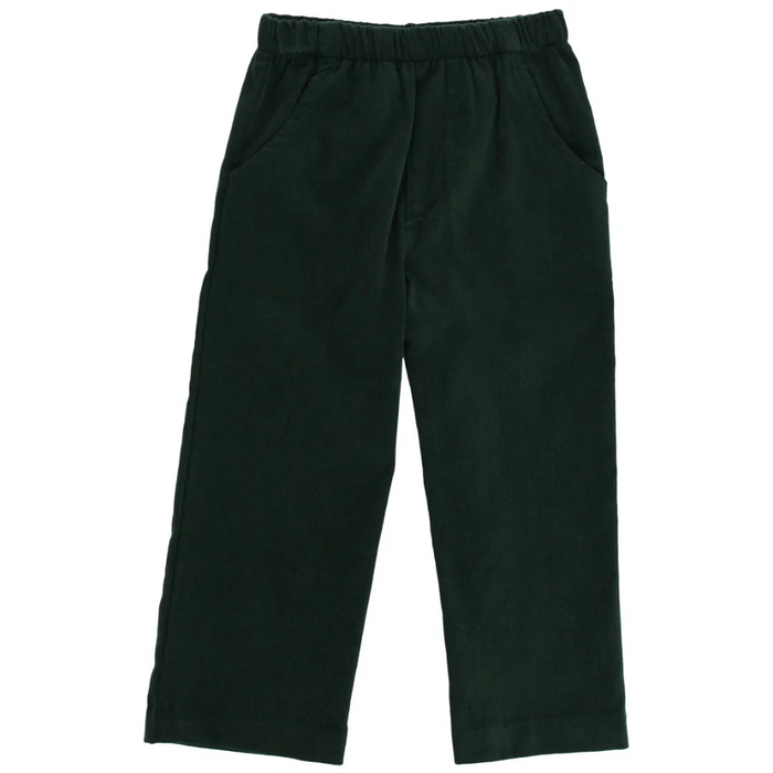 Bailey Boys-Charlie Pull On Pant - Forest Corduroy