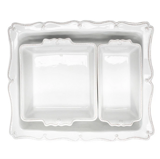 Berry & Thread  Baking Set/3pc - Whitewash- Sold Separately