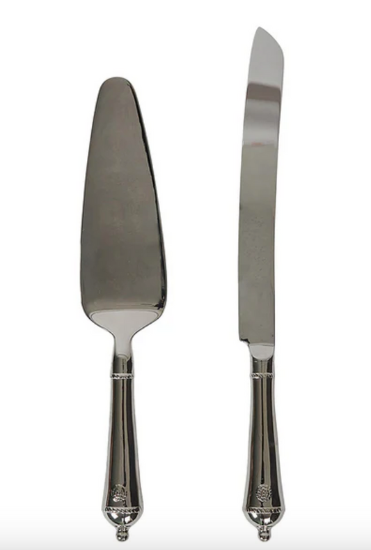 Berry & Thread Cake Knife and Server Set/2pc