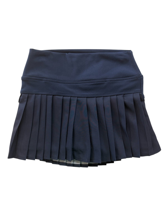 Blended Spirit- Navy Athletic Pleated Skirt