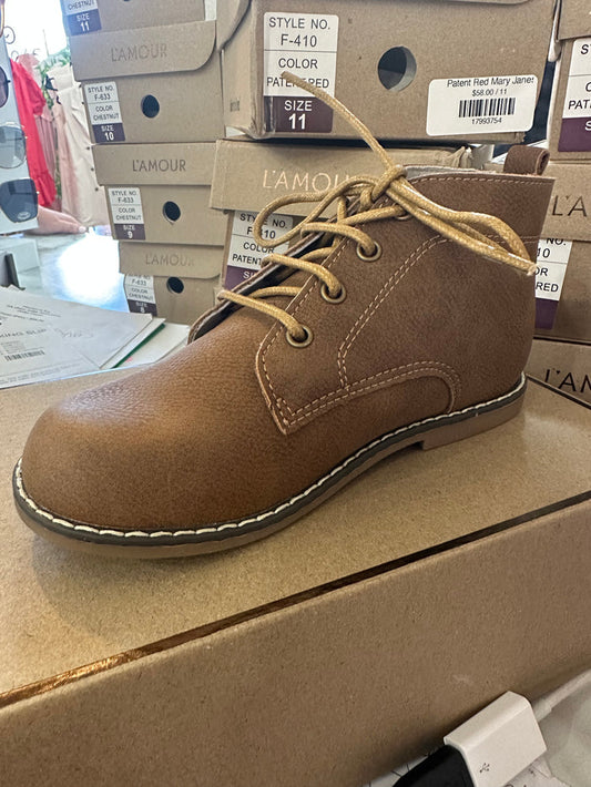 Boy's Chestnut boots