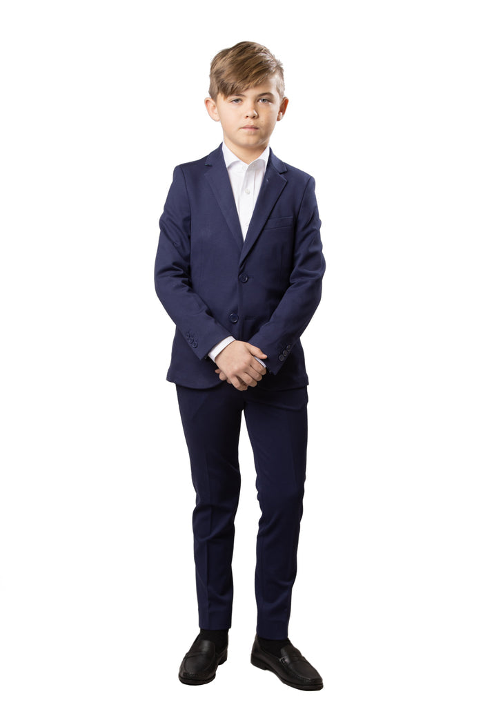 Boy's Soho Stretch Suit Separate | Bright Navy