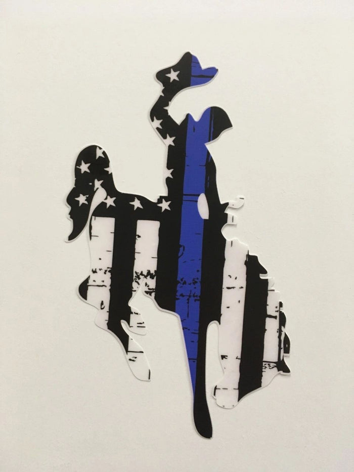 Bronc Blue Line - Decals