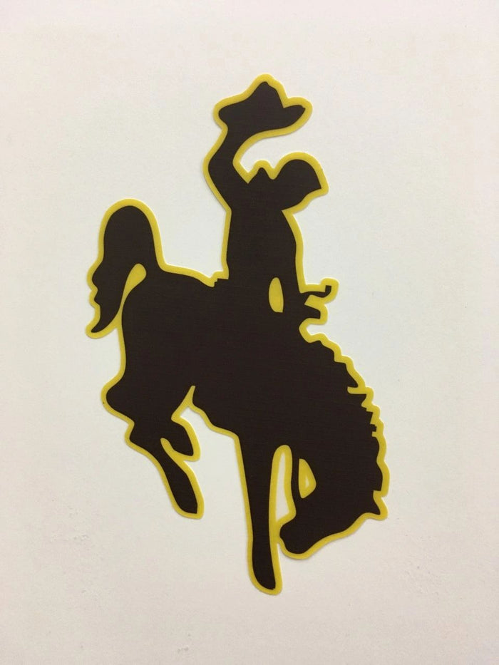 Bronc Brown & Gold - Decals