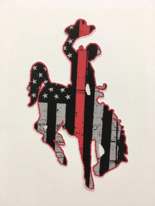 Bronc Red Line - Decals