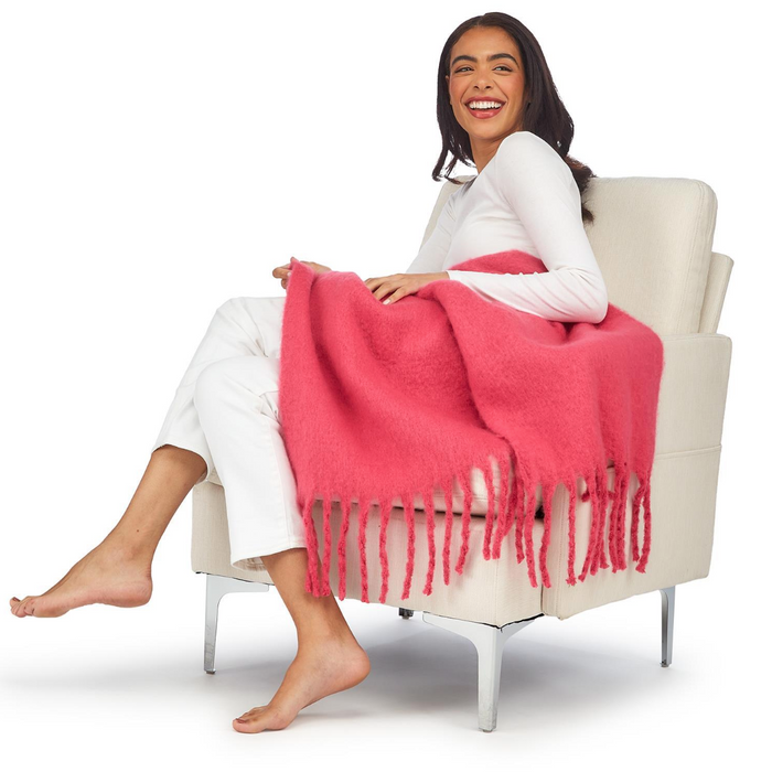 BRUSHED THROW BLANKET