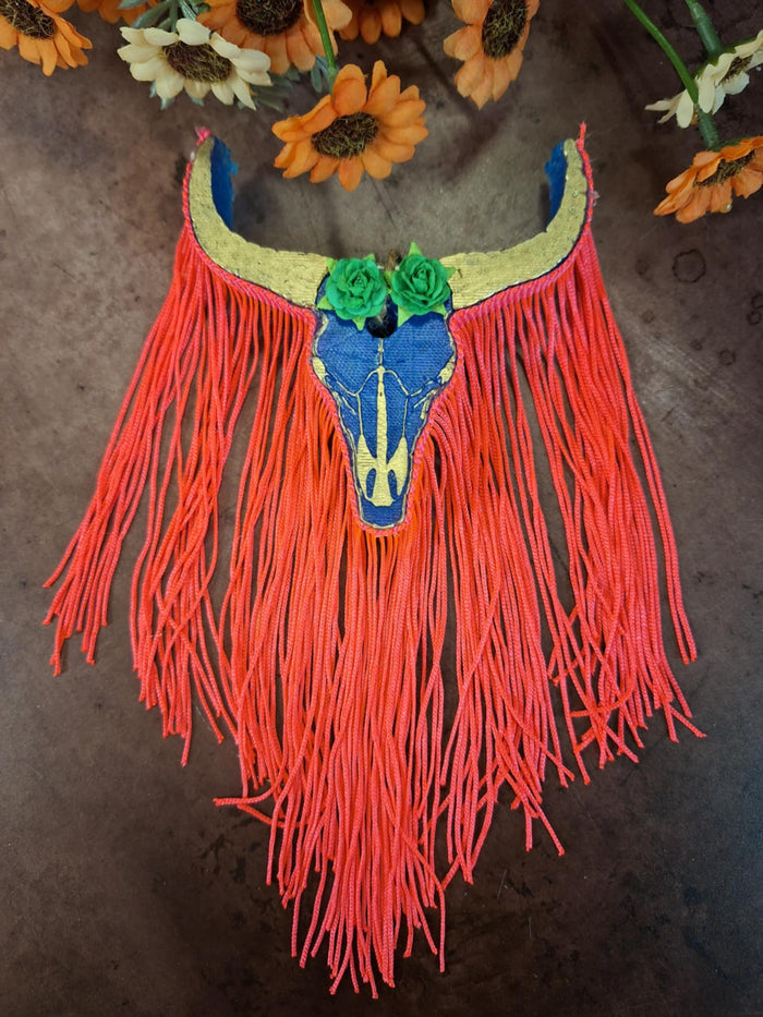 Bull Head w/Fringe Freshie - Wholesale