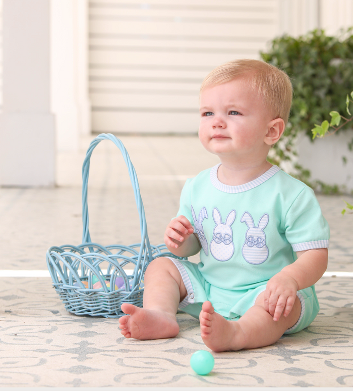 Bunny Trio Romper- trotter street