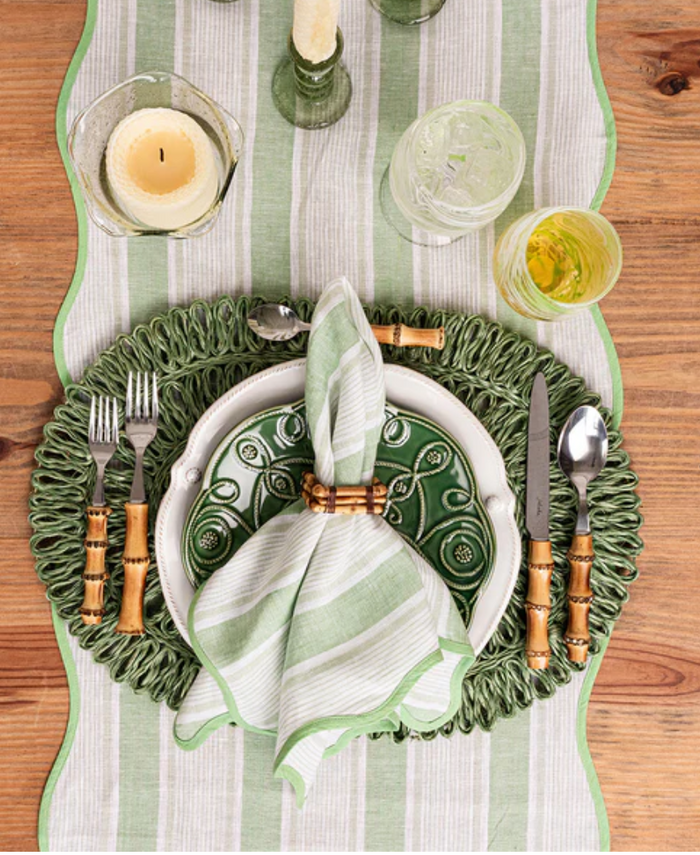 Cabana Stripe 18" x 90" Table Runner