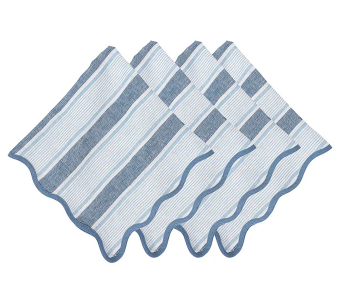 Cabana Stripe Napkin Set/4