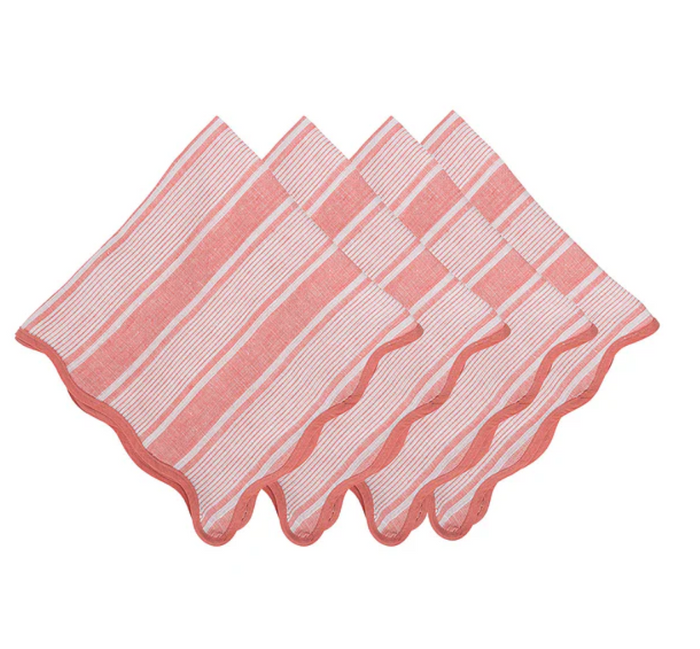 Cabana Stripe Napkin Set/4