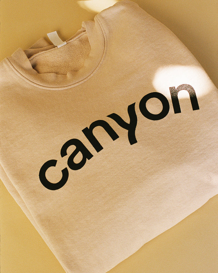 Canyon Sweatshirt in Cream