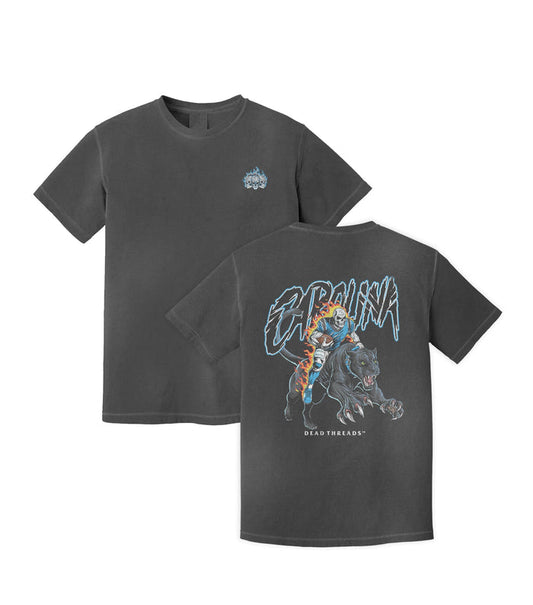 CAROLINA FOOTBALL v2 - "3 SKULL" PREMIUM T - SHIRT – T-Shirt – Dead Threads Apparel