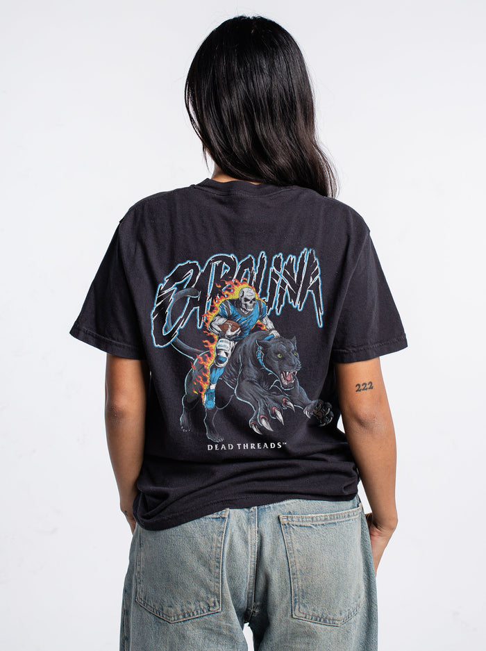 CAROLINA FOOTBALL v2 - “DT ESSENTIAL" PREMIUM T - SHIRT – T-Shirt – Dead Threads Apparel