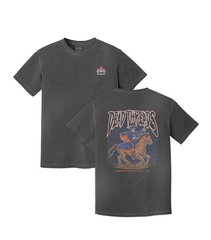 CHARLOTTESVILLE - “3 SKULL” PREMIUM T-SHIRT – T-Shirt – Dead Threads Apparel
