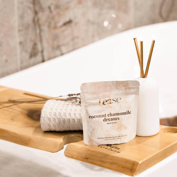Coconut Chamomile Dreams Bath Soak by Tease - Tea Inspired Wellness & Beauty