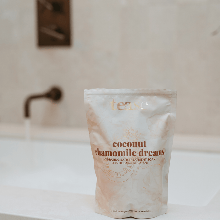 Coconut Chamomile Dreams Bath Soak by Tease - Tea Inspired Wellness & Beauty