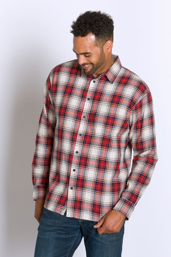Collins | Men's Plaid Woven Shirt