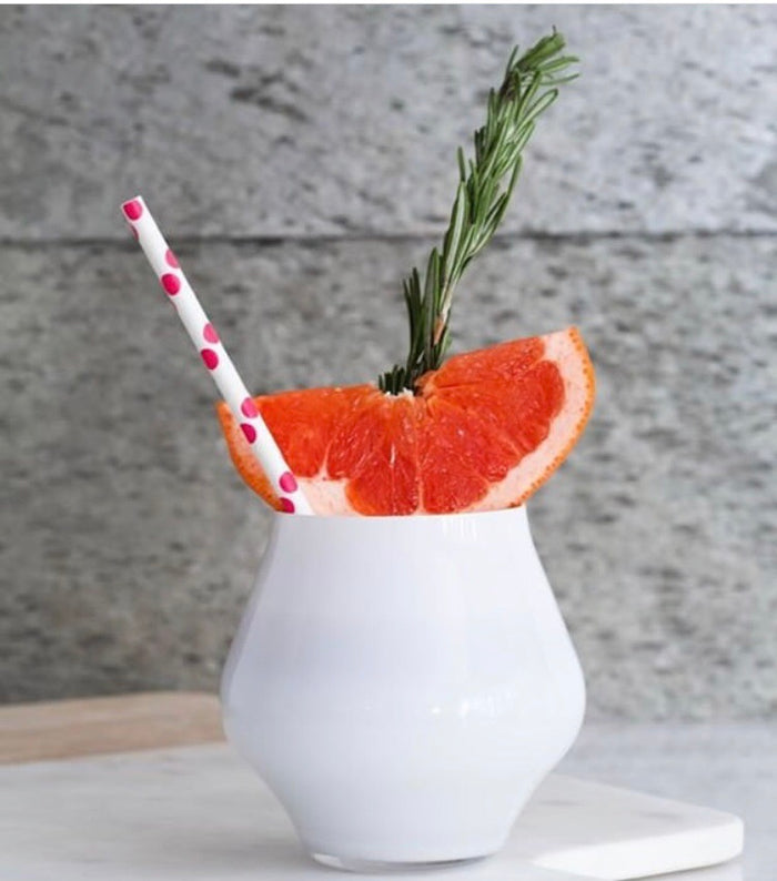 Contessa Glass White Stemless Wine