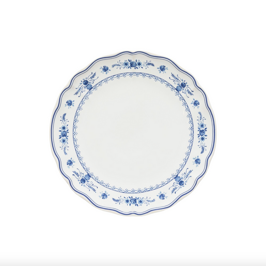 Costa Nova- Vila- Dinner plate, White-blue