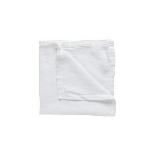Costa Nova-Maria -Napkin 100% LI, Chalk white