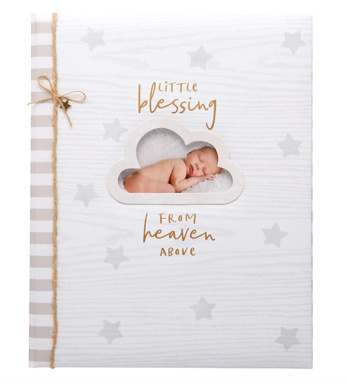 C.R. Gibson Little Blessing Baby Memory Book- UNISEX