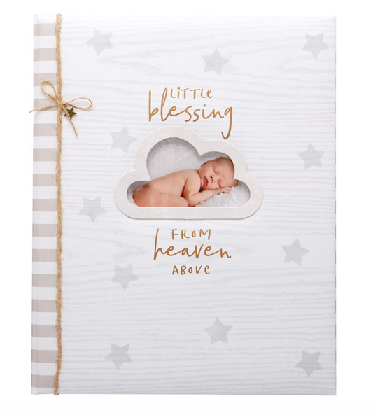 C.R. Gibson Little Blessing Baby Memory Book- UNISEX