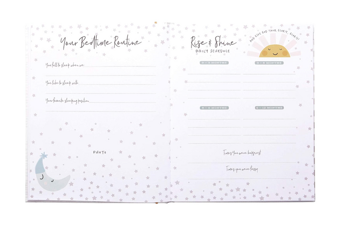 C.R. Gibson Little Blessing Baby Memory Book- UNISEX