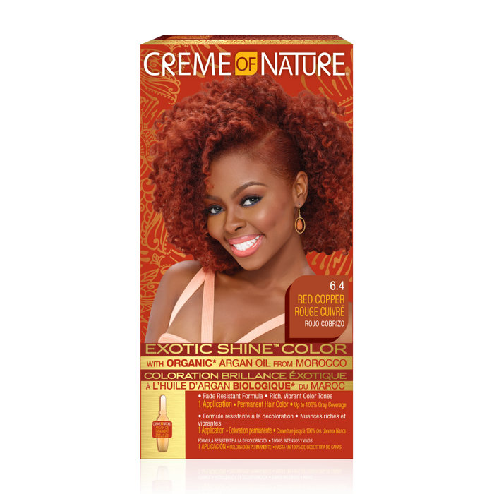 Creme of Nature Exotic Shine™ Color with Argan Oil from Morocco 6.4 Red Copper
