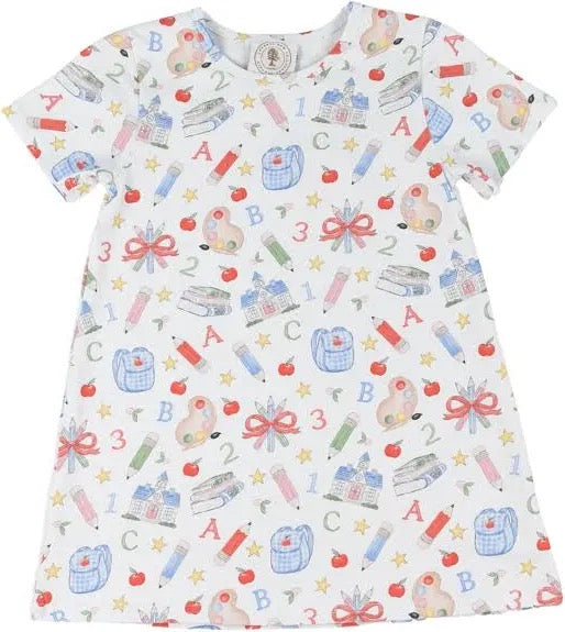 Cypress Row-School Supplies Susie Swing Dress