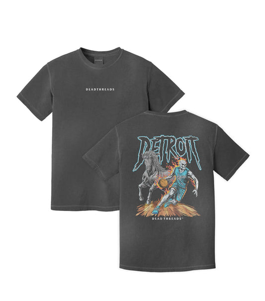 DETROIT BASKETBALL v2 - “DT ESSENTIAL" PREMIUM T - SHIRT – T-Shirt – Dead Threads Apparel