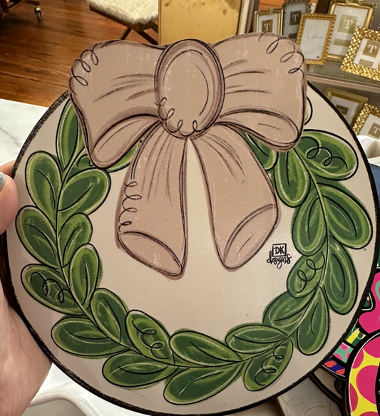 DK Mocha Wreath Mini