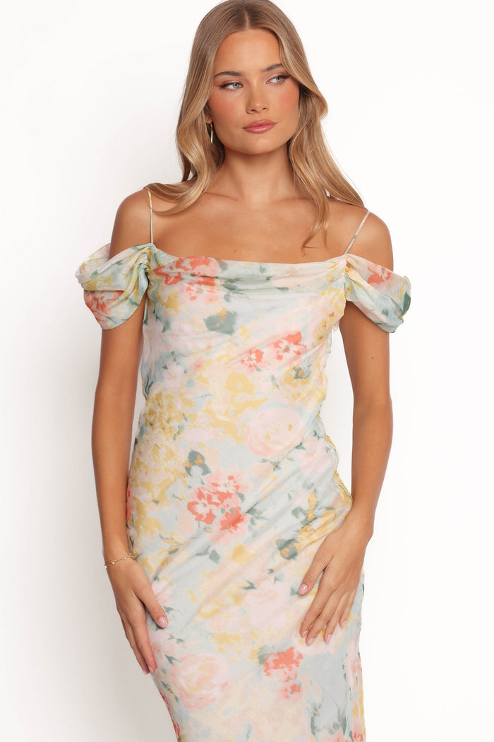 Petal and Pup USA DRESSES Esther Midi Dress - Multi