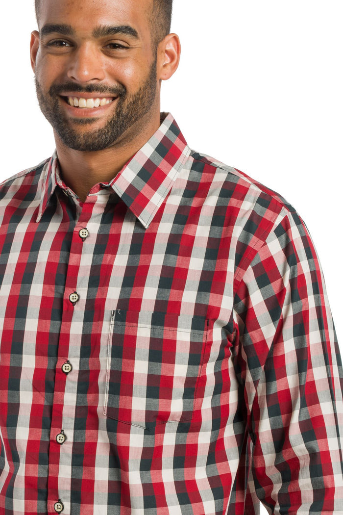 Evergreen | Men's Long Sleeve Button Up Shirt