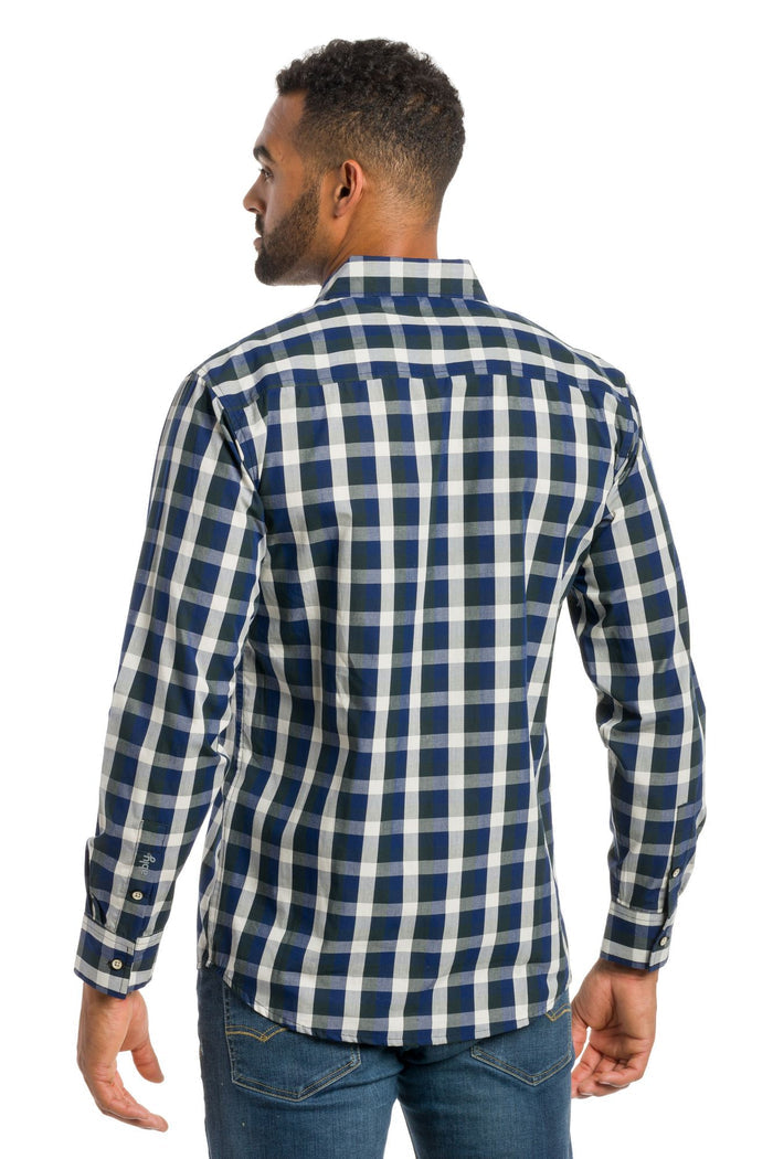 Evergreen | Men's Long Sleeve Button Up Shirt
