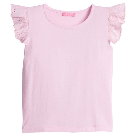 EYELET TOP PINK- BISBY