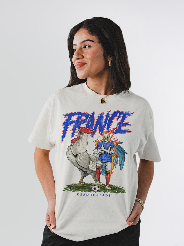 FRANCE SOCCER – T-Shirt – Dead Threads Apparel