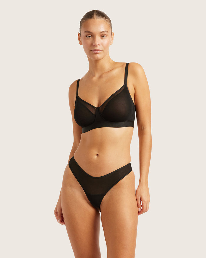FreeMesh G-String - Black
