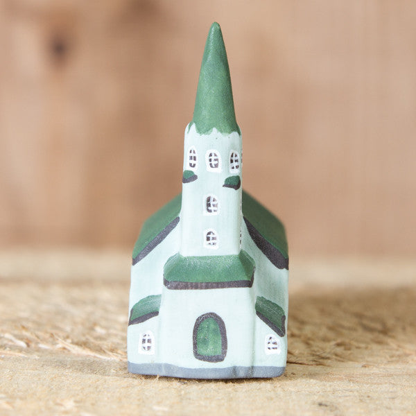 Fríkirkjan - Ceramic Decor House Figurine - Idontspeakicelandic