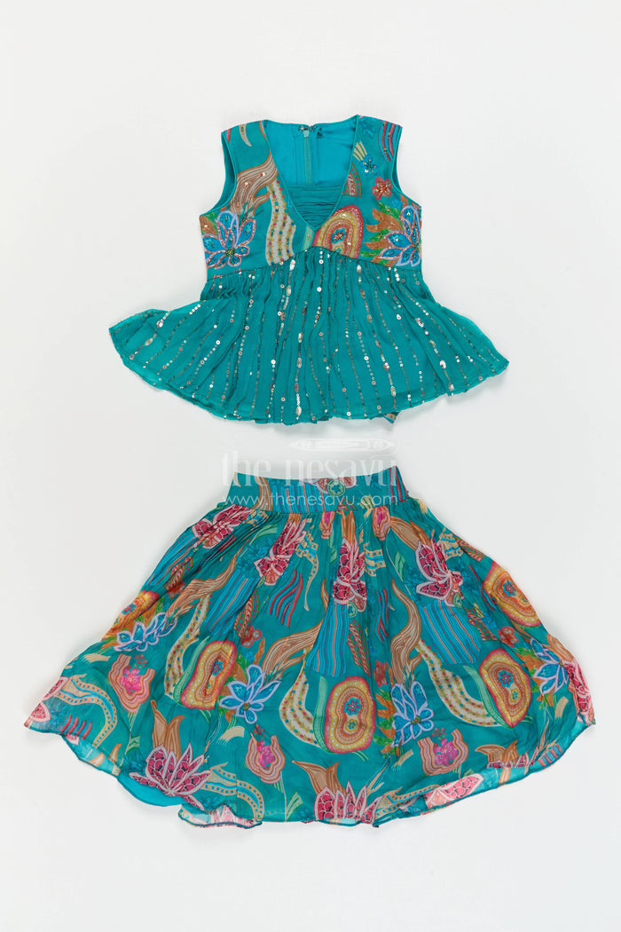 Girls Lehenga Set for Festive Celebrations and Traditional Events