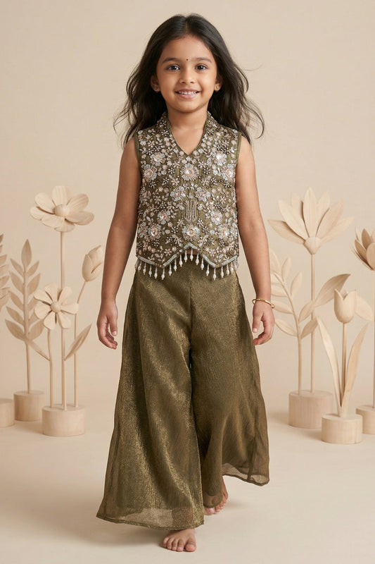 Girls Sharara Set for Weddings and Grand Festive Occasions